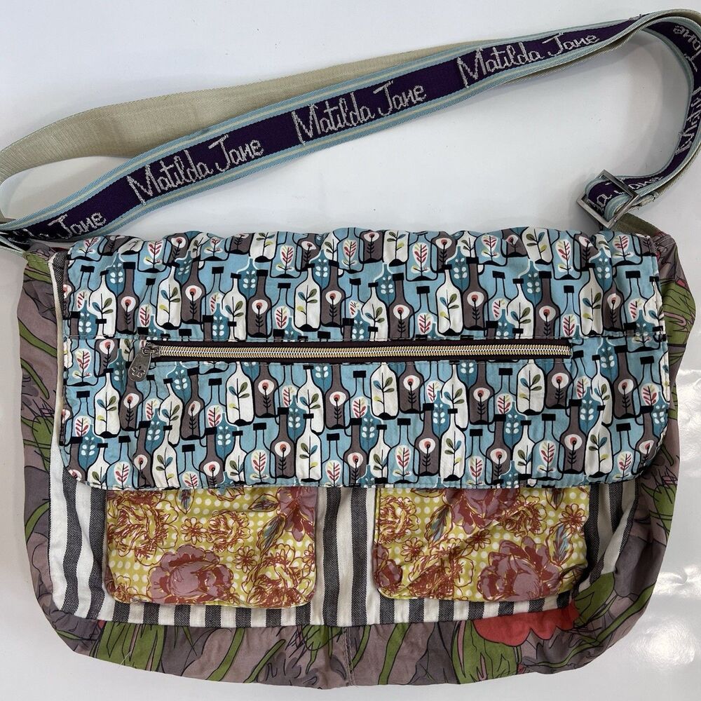 Matilda Jane Messenger bag 16x11” With comfy adjustable strap
